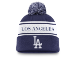 Nike Pánská zimní čepice Los Angeles Dodgers MLB Peak Standard Cuff Pom Beanie