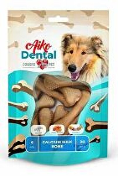 Dental Kalciové mléčné kosti 6cm 20ks