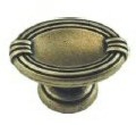 Gamet Nábytková knopka rustikální Bara staromosaz