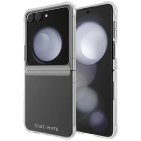 Case-Mate Tough Clear Case zadní kryt na mobil Samsung Galaxy Z Flip5 transparentní odolné vůči nárazům, indukční nabíjení