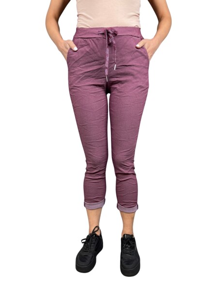 HOSH Dámská kalhoty Isabel Velikost: M/L, Barva: Růžová