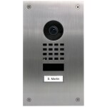 DoorBird D1101UV Upgrade LAN domovní IP/video telefon venkovní jednotka, Nerezová ocel V2A (s práškovým nástřikem), 423867666