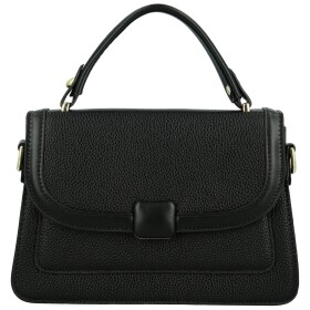 Módní dámská koženková kabelka do ruky Andresa, černá