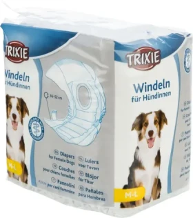 Trixie Papírové pleny pro psy M-L 45-60 cm 12 ks