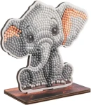 CRYSTAL ART Diamantové malování Safari: Slon