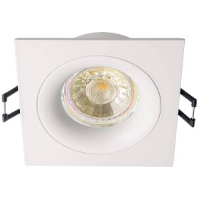 Deko Light Sirrah 110022 kroužek pro stropní montáž LED, halogenová žárovka GU5.3, MR 16 35 W Signální bílá (RAL 9003)