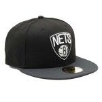 New Era Pánská kšiltovka Brooklyn Nets NBA Basic 2-Tone 59FIFTY Fitted Velikost: 7 1/4