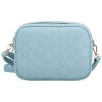 Stylová dámská koženková crossbody kabelka Ronda, světle modrá
