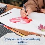 Staedtler Staedtler, 104 M12, Mars Lumograph, sada akvarelových pastelek, 12 ks