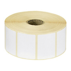 Termální etiketa pro přímý tisk, dutinka 40 mm, 100 × 74 mm, ø40 mm, 800 ks, perforované