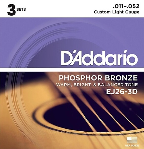 D'Addario EJ26-3D