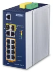 Planet IGS-5225-8P2T2S / Switch průmyslový / L2+ Managed / 8x Gigabit PoE / 2x RJ-45 / 2x SFP (IGS-5225-8P2T2S)