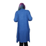 HOSH Dámský kardigan ve střední délce Velikost: UNI, Barva: Červená