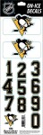 Sport Star Samolepky na helmu Pittsburgh Penguins Decals