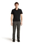 Pánské merino polo triko ICEBREAKER Mens 15.5 Merinofine SS Polo, Black velikost: L