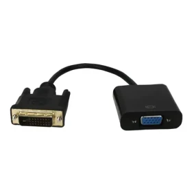 MicroConnect Adaptér DVI-D (M) - VGA (F) 0.1m černá / Full HD / Plug Play (DVIDVGA)