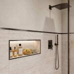 REA - Samolepicí dekorativní lišta P14454CD 3,8cm Brush Black HOM-09989