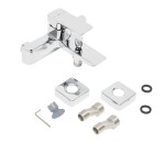 Vanová baterie SAT Brevis bez sprchového setu 150 mm chrom SATBSBRE222 SATBSBRE222