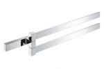 GROHE - Selection Cube Dvojitý držák ručníků, chrom 40768000