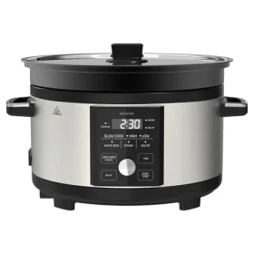 SENCOR SPR 5520SS stříbrná / pomalý hrnec / 5.5L / Digitální displej / 5 programů (8590669361120)