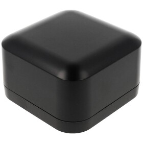 Hammond Electronics 1556DABK univerzální pouzdro 120 x 120 x 70 plast ABS zpomalující hoření černá 1 ks