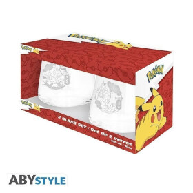 Pokémon Set sklenic - Magikarp Gyarados