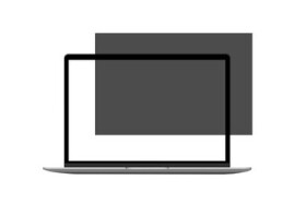 3M Černý privátní filtr na notebook 14.0" widescreen 16:9 PF14.0W9