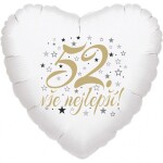 52. narozeniny balónek srdce Balonky.cz 52. narozeniny balónek srdce Balonky.cz