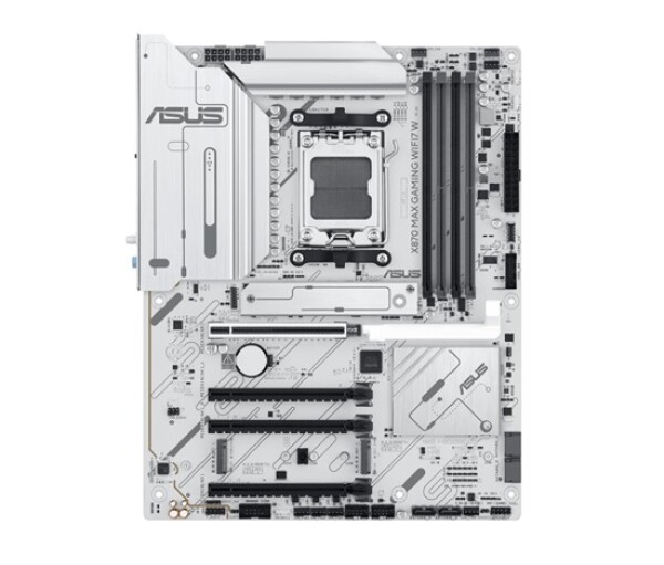ASUS MB Sc AM5 X870 MAX GAMING WIFI7 W, AMD X870, 4xDDR5, 2xUSB4, 1xHDMI, WiFi EDF_1887638