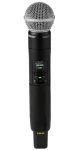 Shure SLXD2+/58=-G65 / Ruční vysílač / Kardioidní / SM58 kapsle / 470-606 MHz / 24-bit (SLXD2+/58=-G65)