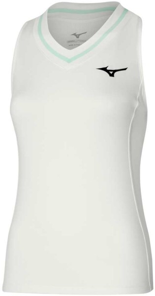 Dámské tílko Mizuno Frontier Tank W White Bay - Tenisové tílko Mizuno Frontier Tank 62GAC202W01 Velikost textilu: XS