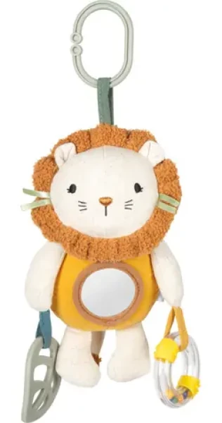 Small foot Látkové chrastítko Lvíček k zavěšení (LE12774)