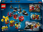 LEGO LEGO® City 60462 Remix: Helikoptéra, hasičský vůz a ponorka