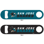 Wincraft Otvírák Speed San Jose Sharks NHL Metal Bottle Opener 2 Sided