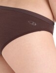 Dámské merino kalhotky ICEBREAKER Wmns Siren Bikini, Umber velikost: XS