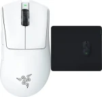 Razer DeathAdder V3 Pro + Gigantus V2 L / Herní bezdrátová myš + podložka pod myš / SET (M-9090306)