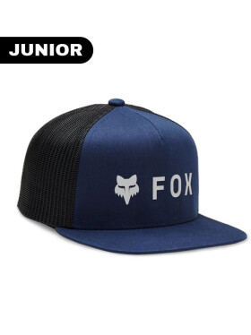 Fox Yth Absolute Sb Mesh midnight dětská kšiltovka s rovným kšiltem