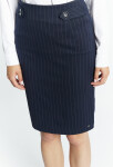 Monnari Mini sukně Tužková sukně pruhovaným vzorem námořnická modrá