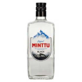 Minttu Black Pfefferminz Liqueur 35% 0,5L (holá lahev)