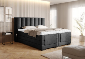 Boxspring Veros Rozměr: 160 x 200 cm, látka: Nube 6