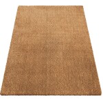 DumDekorace Shaggy koberec s vysokým vlasem světle hnědý Šířka: 120 cm | Délka: 170 cm