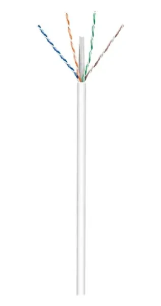 Goobay CAT 6a bílá / Instalační kabel / U/UTP (PiMF) / 305 m (94220)