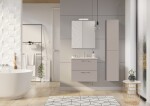 Koupelnová sestava s umyvadlem Ceramia Lea 61,5x55x41,7 cm kašmír LEASET60C LEASET60C