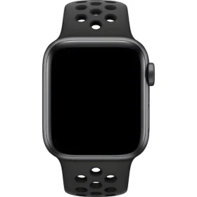 Apple Watch Nike Sport Band 38/40/41mm antracitově černá / Sportovní pásek pro Apple Watch / 130-200mm (MX8C2AM/A)
