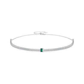 Elenys stříbrný náhrdelník choker Elegance