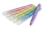 Colorino Fixy se třpytkami Pastel, kulaté, 6 barev