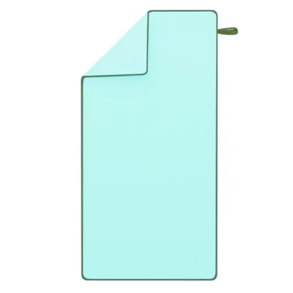 NILS NCR13 Ručník z mikrovlákna zelený / tmavě zelený (5907695527469)