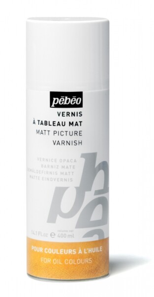 Pébéo Matný malířský lak pro oleje 400 ml sprej