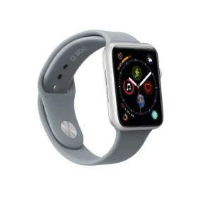 SBS řemínek pro Apple Watch 44 mm velikost (S - M) šedá (TEBANDWATCH44SG)