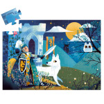 DJECO Puzzle Rytíř úplňku 36 dílků